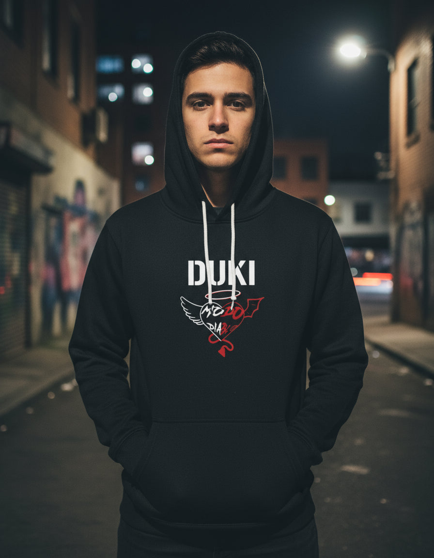 Duki Sudadera Hoodie Trap Rap Hip Hop Modo Diablo
