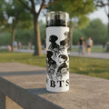 Botella Deportiva Bts Edicion Anime Manga Cilindro Kpop