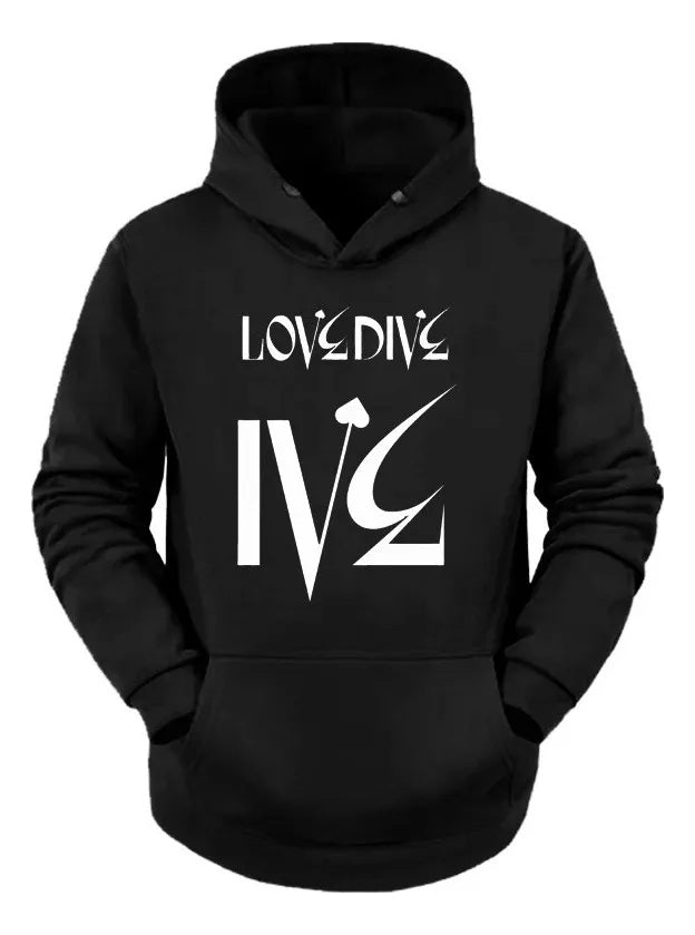 Ive Kpop Sudadera Hoodie Gaeul Yujin Rei Wonyoung Liz Leese