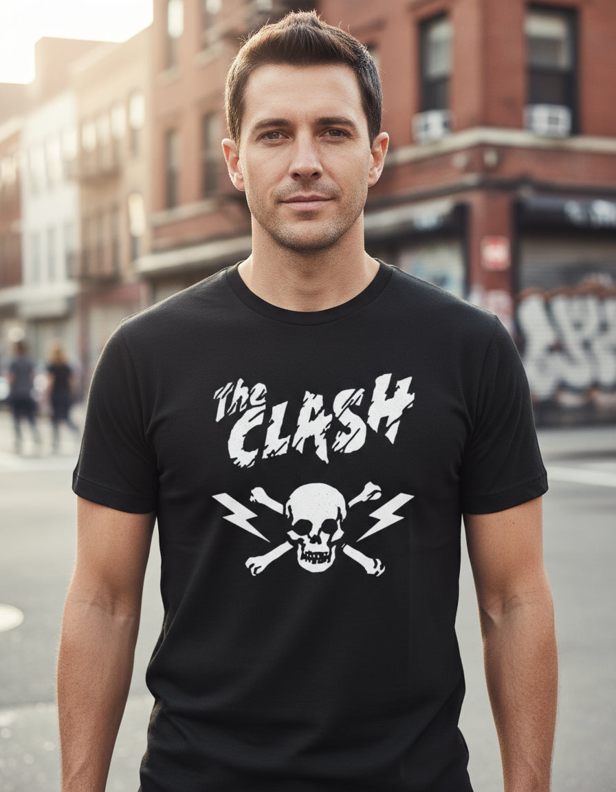 The Clash Playera Banda Punk Rock