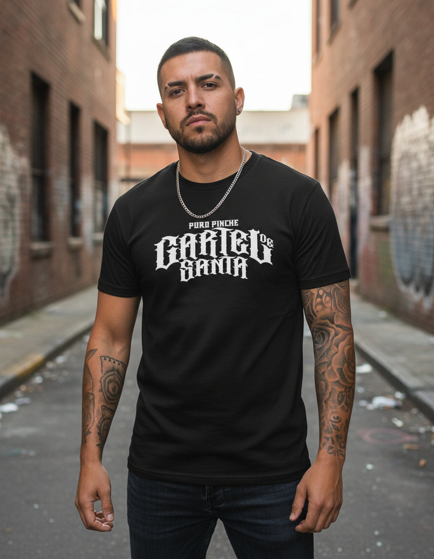 Cartel De Santa Playera Rap Rock Trap Babo Mono