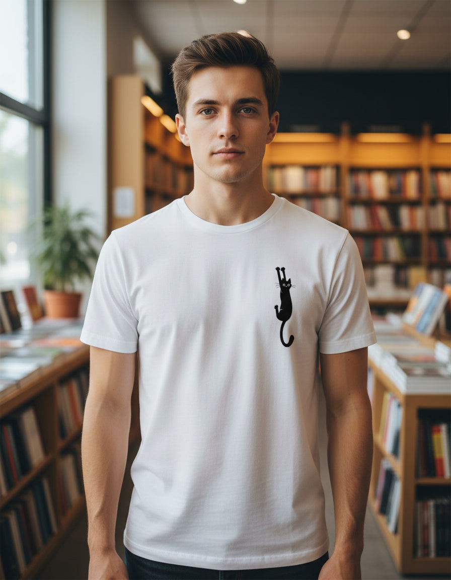 Aesthetic Playera Gatito Negro Black Cat