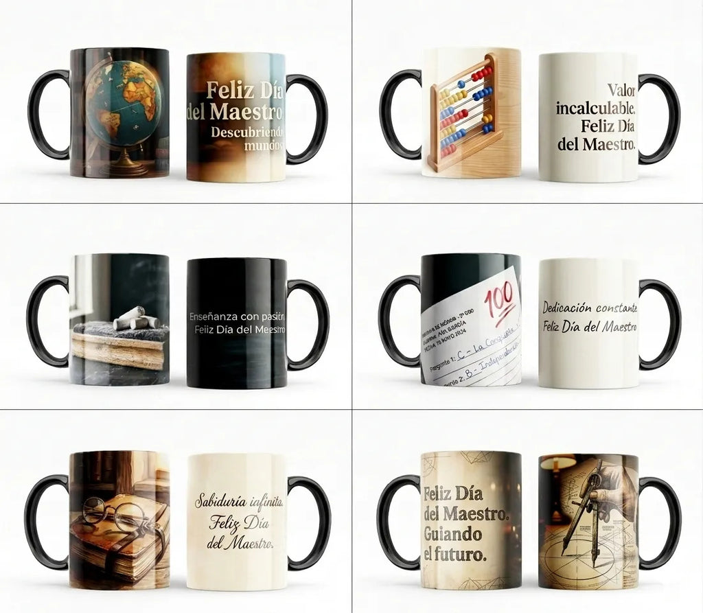 36 Tazas Regalo Día Del Maestro Personalizada Varios Diseños