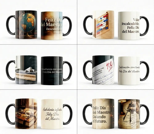 36 Tazas Regalo Día Del Maestro Personalizada Varios Diseños