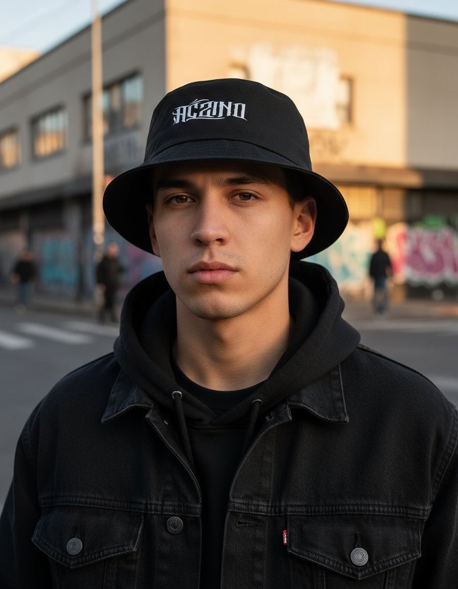 Aczino Bucket Gorro Pescador Rapero Freestyle Rap