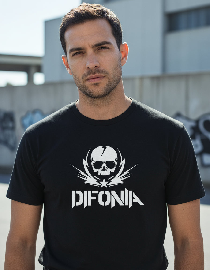 Difonia Playera Heavy Metal Charlie Parra
