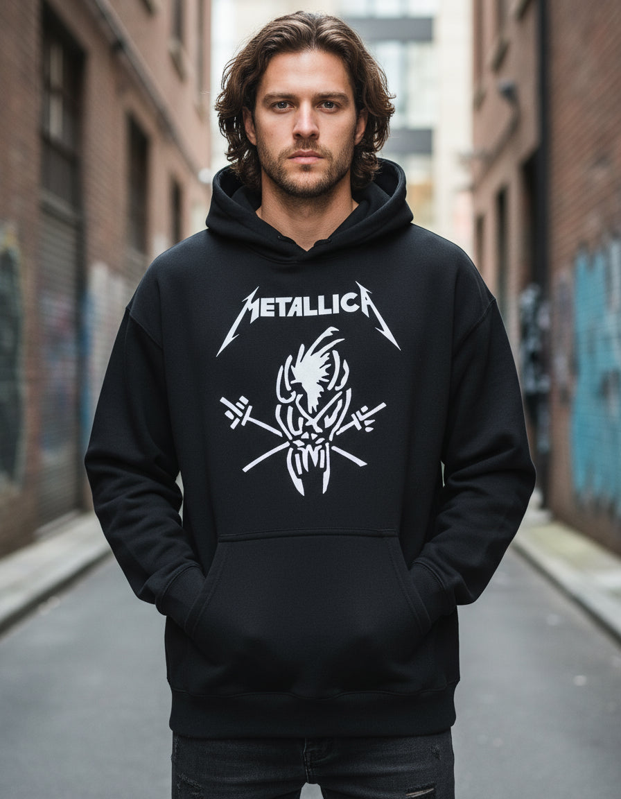 Metallica Sudadera Hoodie Heavy Metal Hard Rock