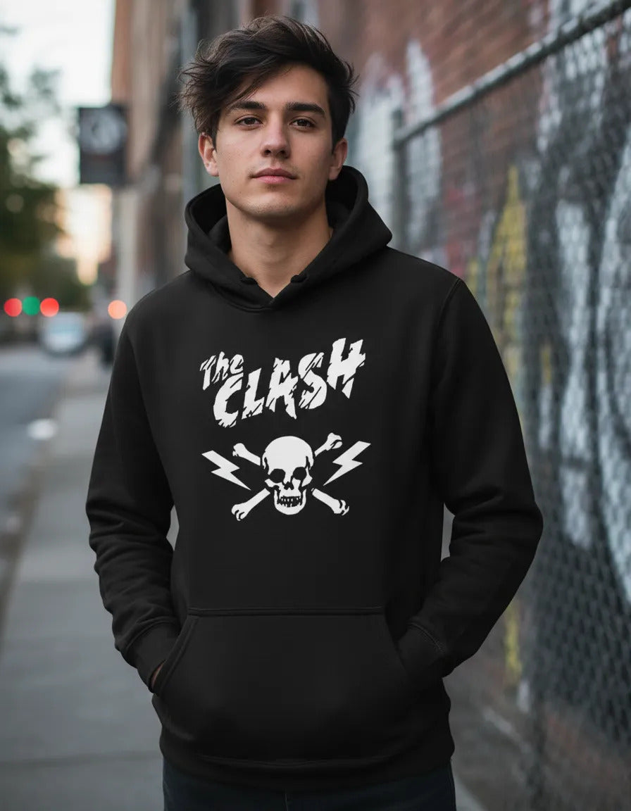 The Clash Sudadera Hoodie Banda Punk Rock