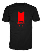 Bts World Tour Playera Kpop Back