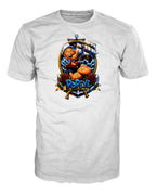 Playera Popeye El Marino Estilo Retro Comic Tacto Algodon
