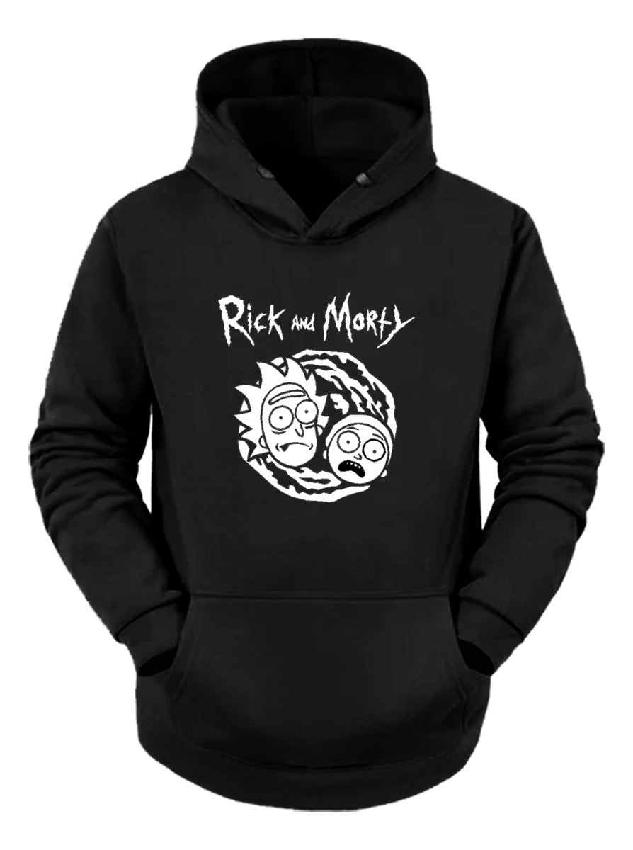 Sudadera Rick And Morty Luminiscente Brilla Oscuridad