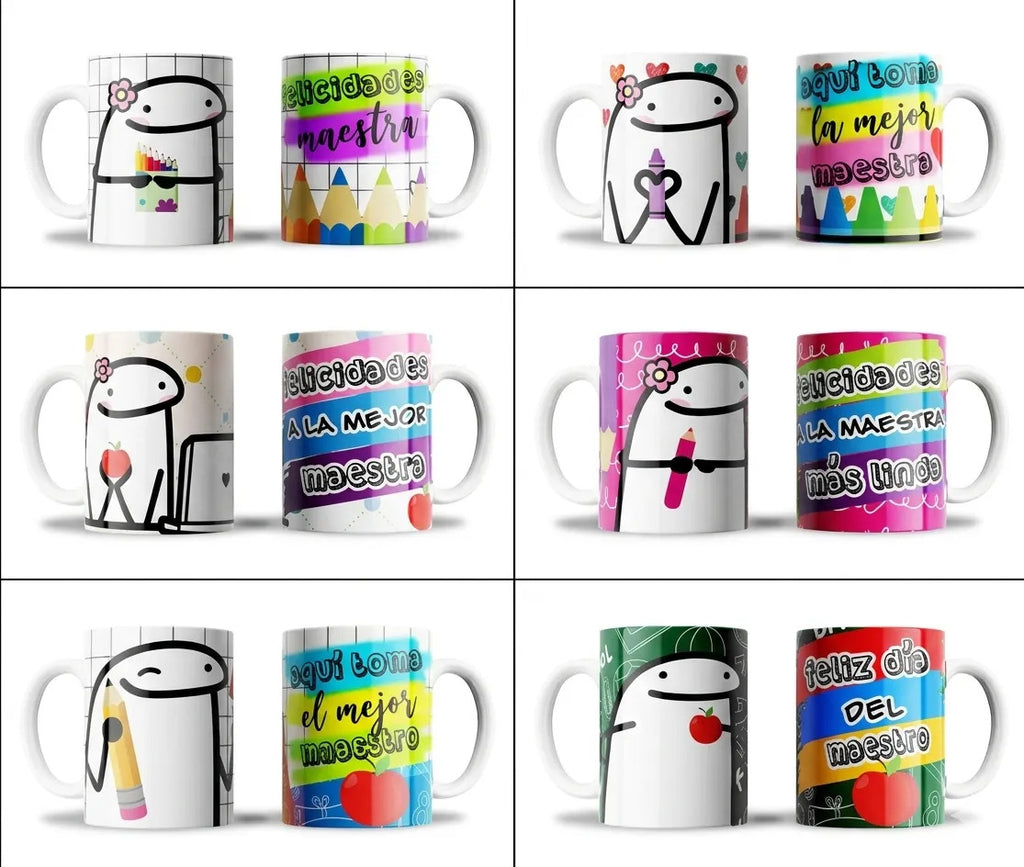 36 Tazas Regalo Día Del Maestro Personalizada Varios Diseños