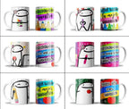 36 Tazas Regalo Día Del Maestro Personalizada Varios Diseños