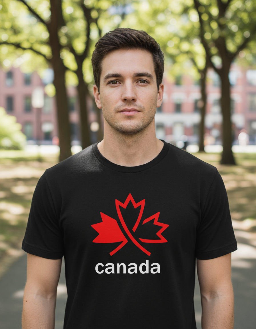 I Love Canada Playera Hoja De Arce