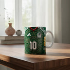 Taza Seleccion Mexicana Personalizada Regalo Futbol Mundial
