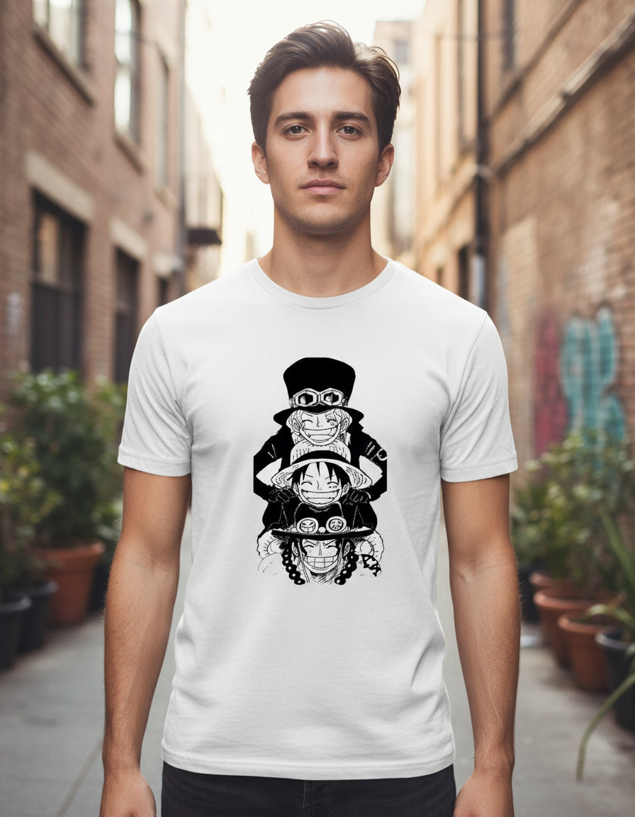 Sabo Ace Luffy Playera Anime One Piece