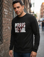Perros Del Mal Playera Personalizada Manga Larga