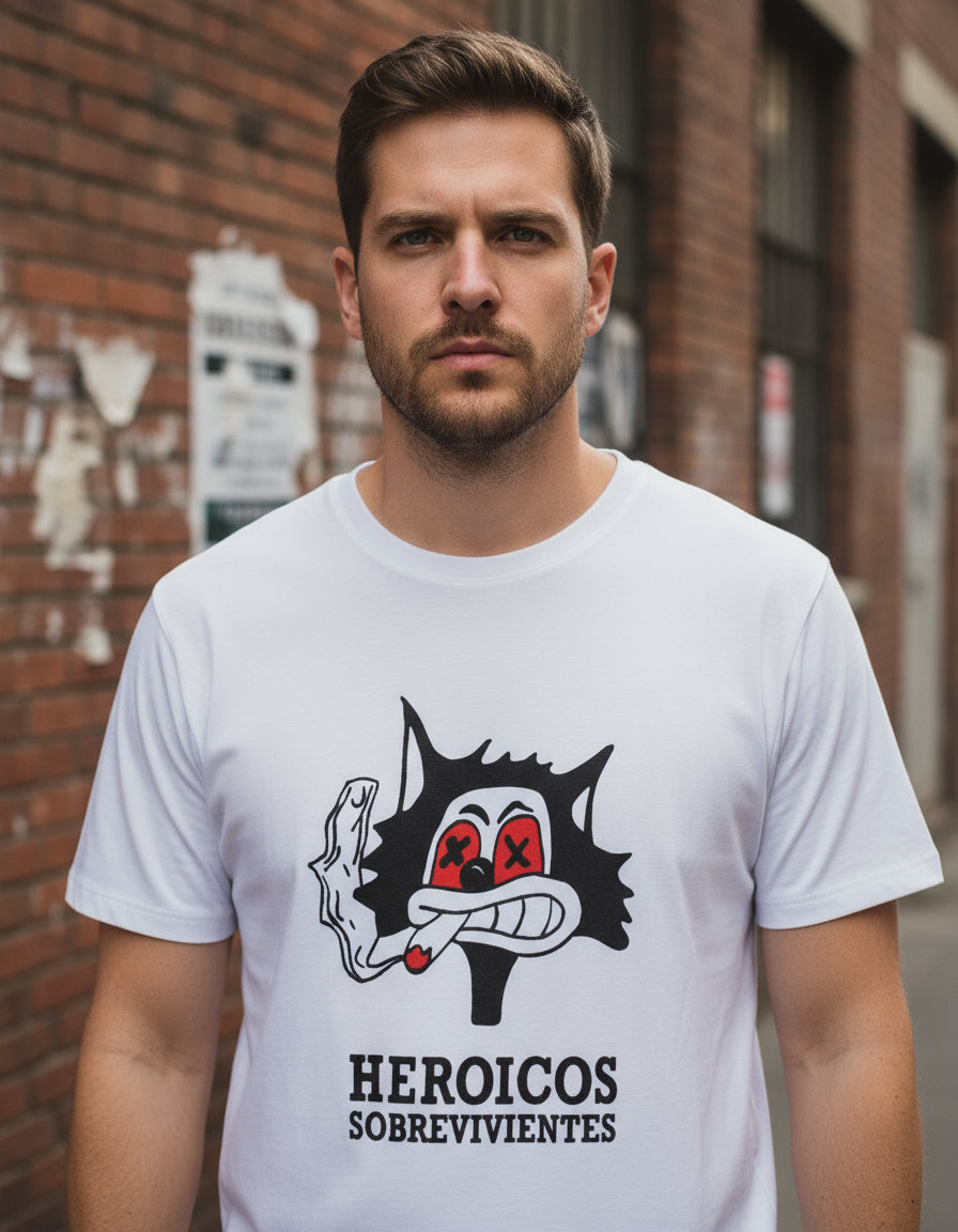 Heroicos Sobrevivientes Playera Banda De Rock