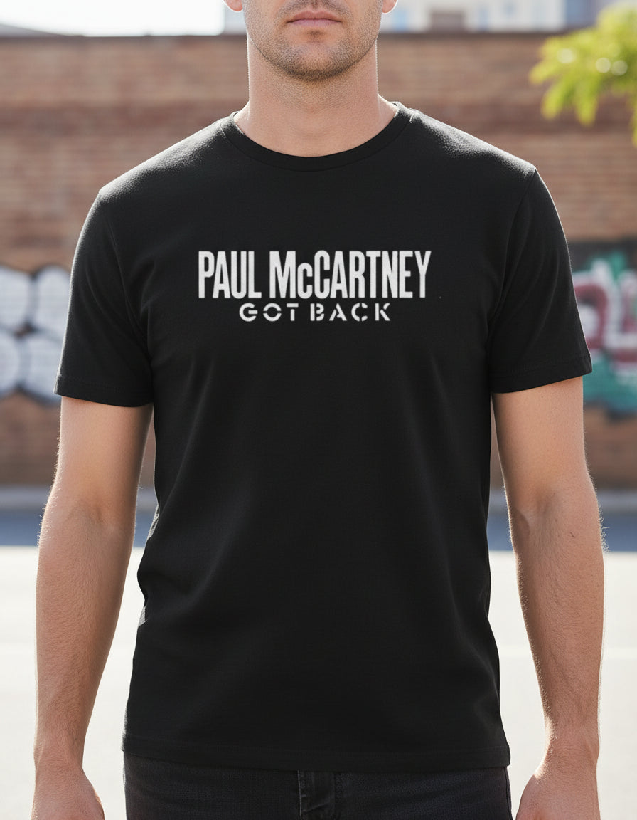 Paul Mccartney Got Back Playera Rock Pop