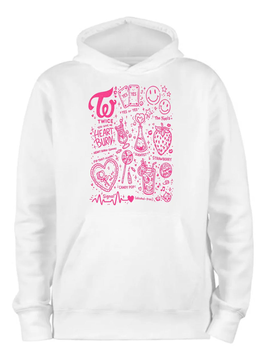 Sudadera Kpop Twice Con Capucha