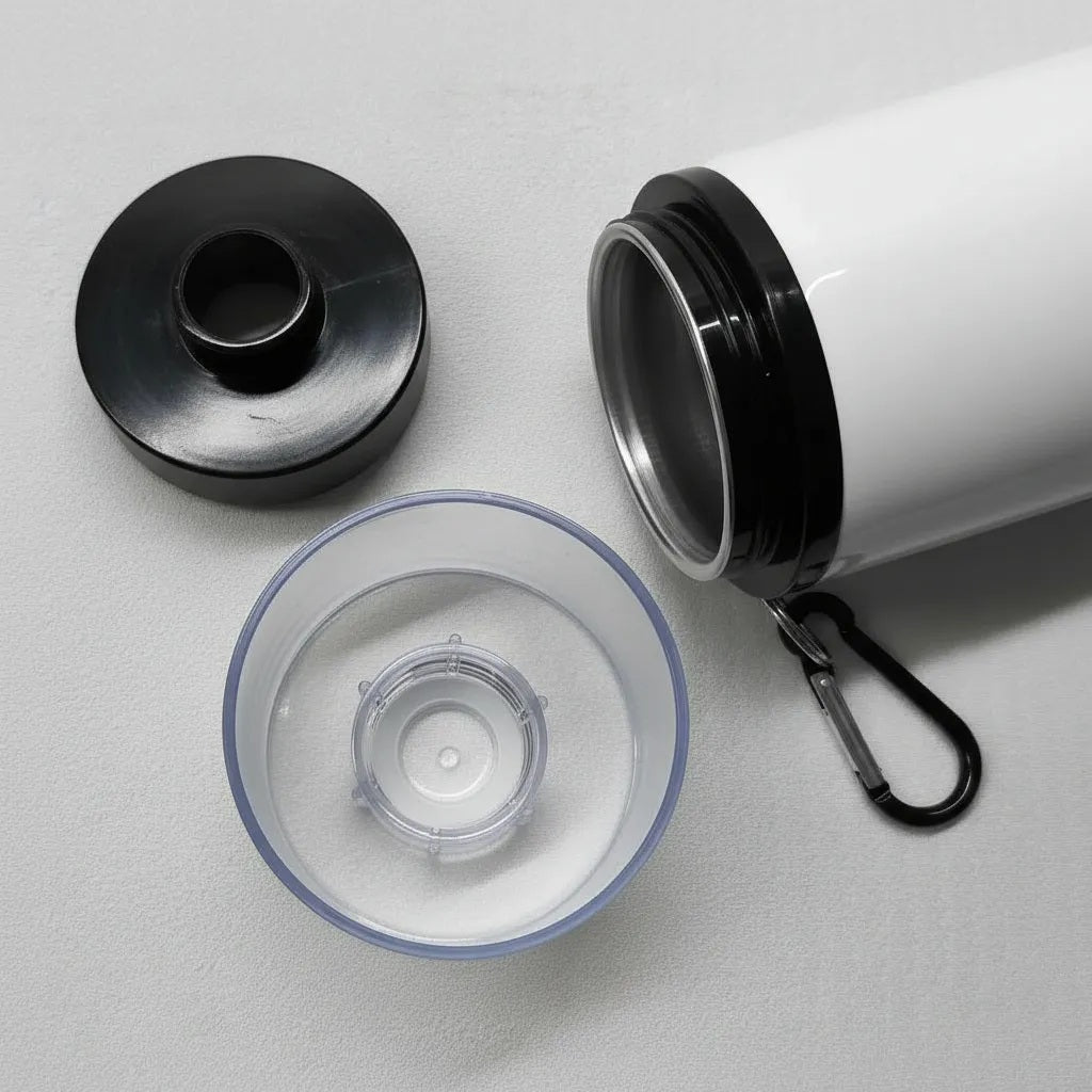 Botella Deportiva Princesas Personajes Animados Cilindro