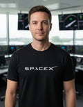 Space X Playera Luminiscente Brilla En La Oscuridad