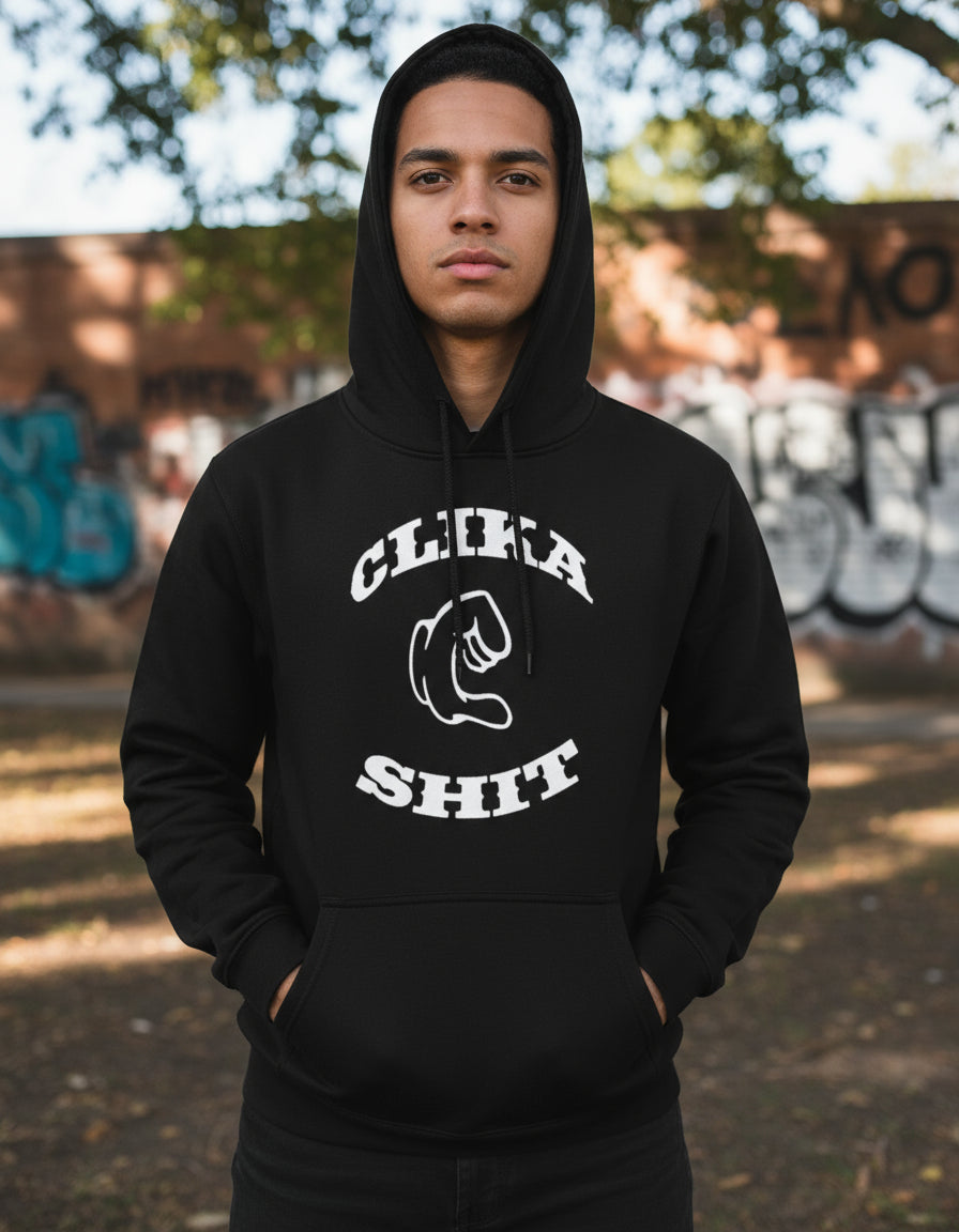 Clika Shit Sudadera Hoodie Hp Herencia De Patrones