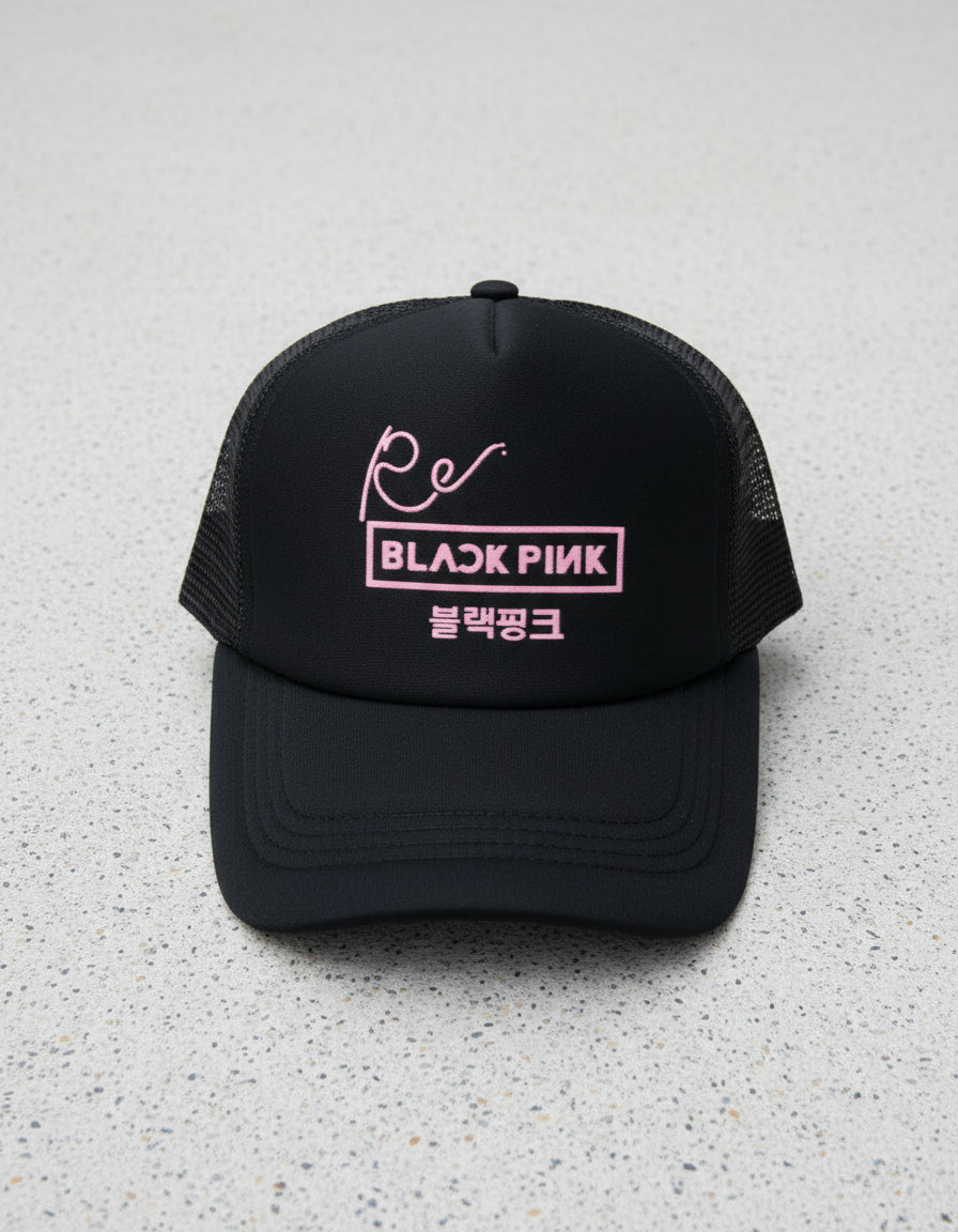 Gorra Kpop Black Pink Re
