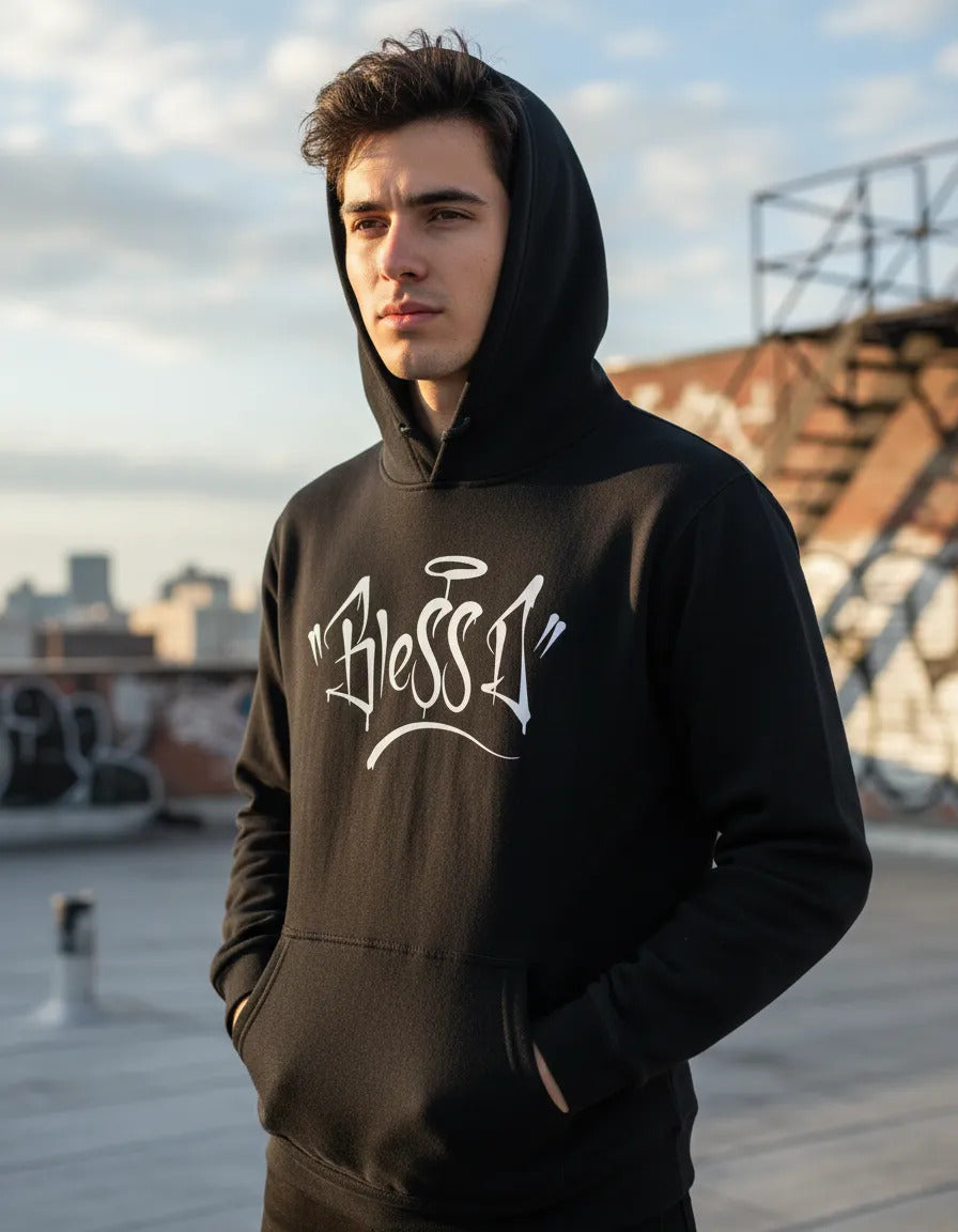Blessd El Bendito Sudadera Hoodie Trap Regueton