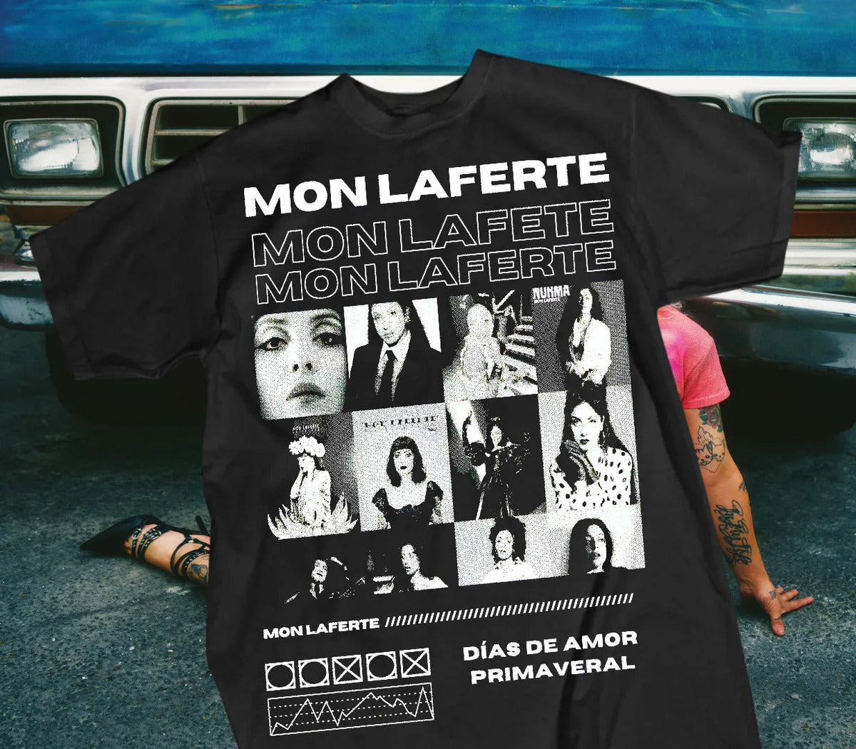 Playera Mon Laferte Vintage Bootleg Retro Algodon Premium