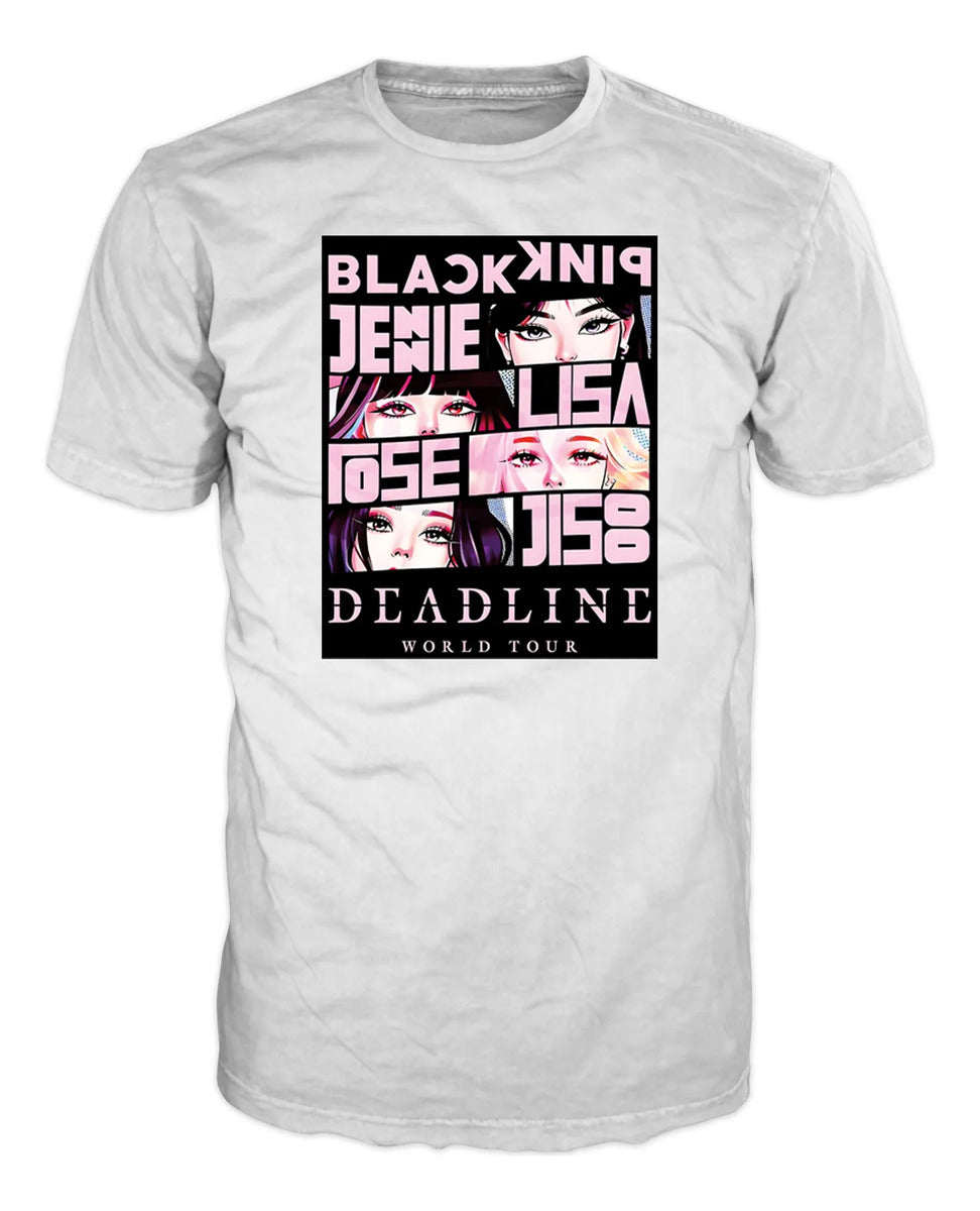 Playera Black Pink Deadline Jump