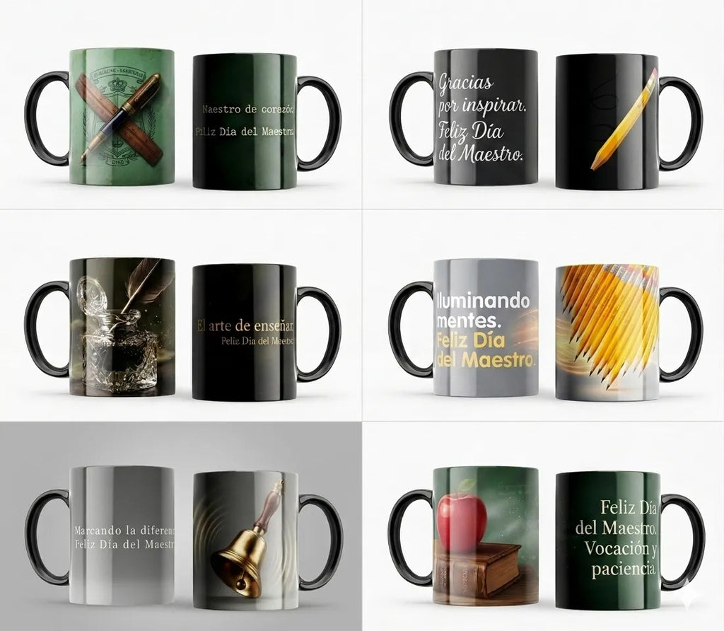 36 Tazas Regalo Día Del Maestro Personalizada Varios Diseños
