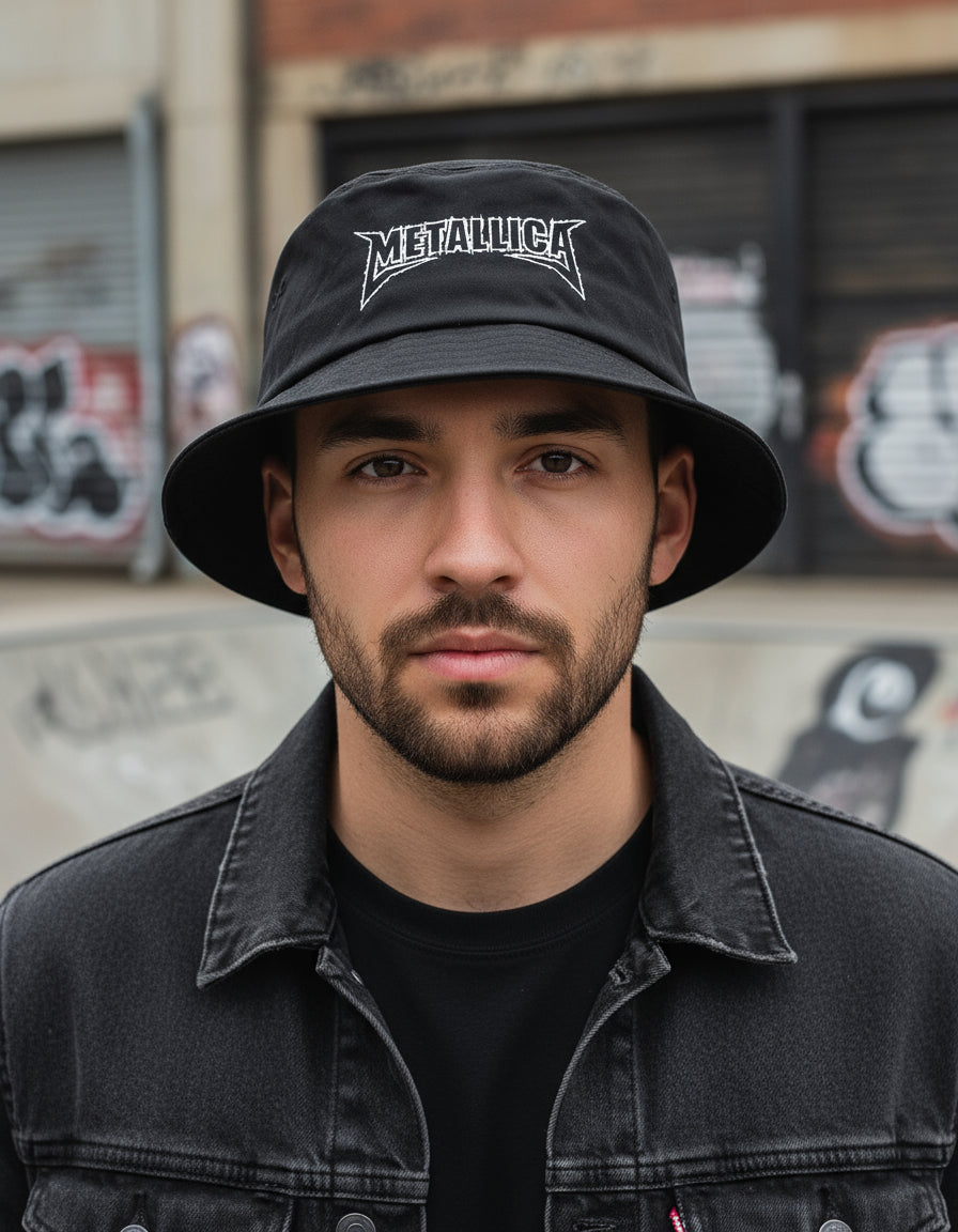 Metallica Bucket Gorro Pescador Heavy Metal Hard Rock