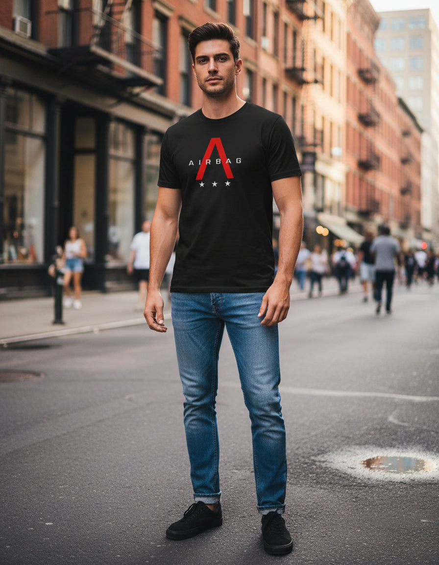 Airbag Playera Banda Punk Hard Rock Alternativo