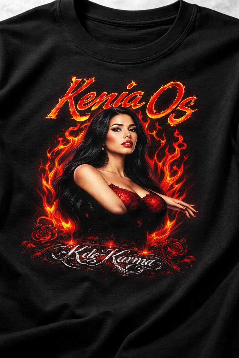 Playera Kenia Os Estilo K De Karma Vintage Calidad Premium