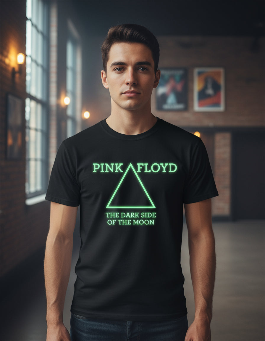 Pink Floyd Playera Brilla En La Oscuridad Luminiscente