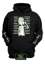 Sudadera Rick And Morty Luminiscente Brilla Oscuridad