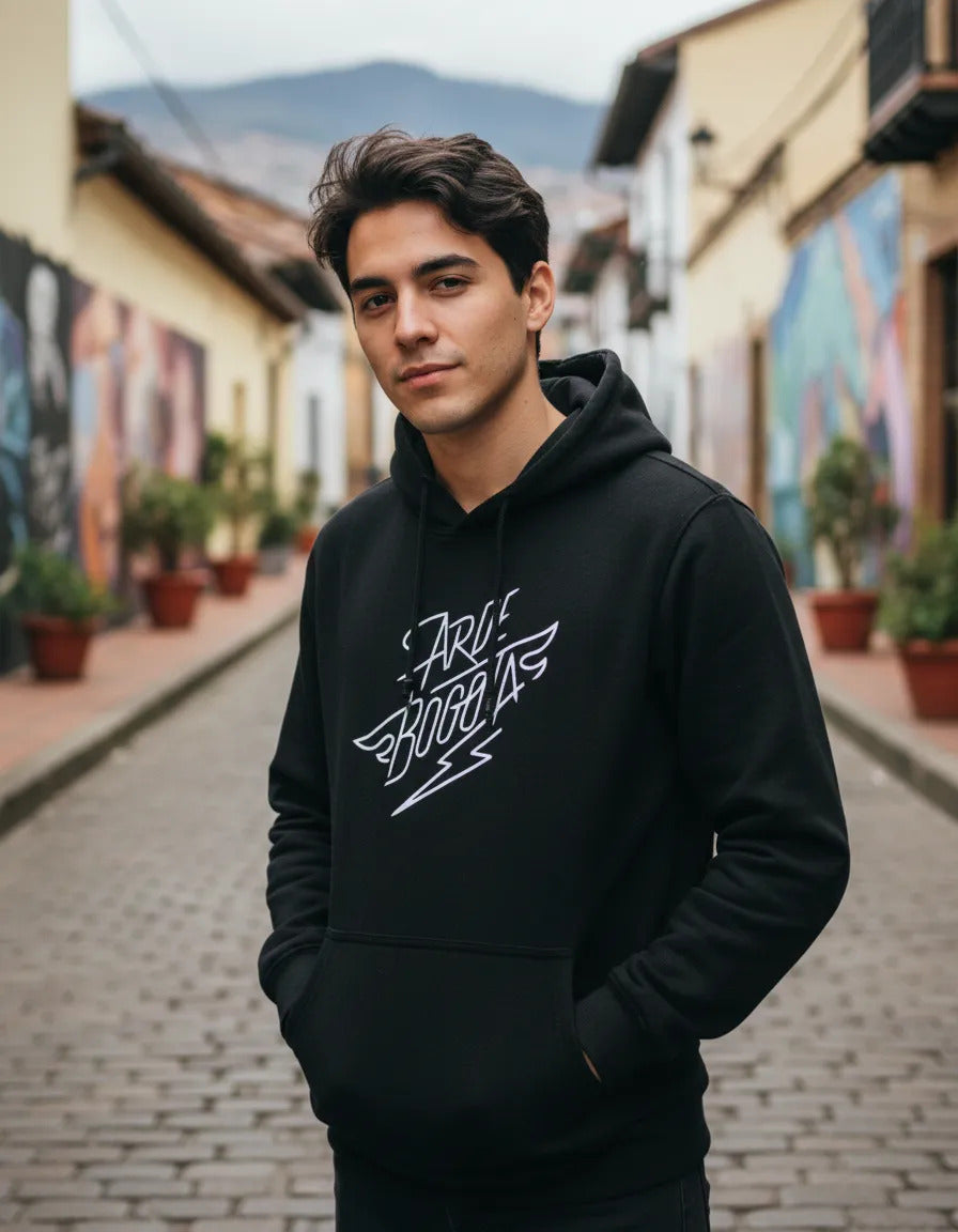 Arde Bogota Sudadera Hoodie Rock Alternativo