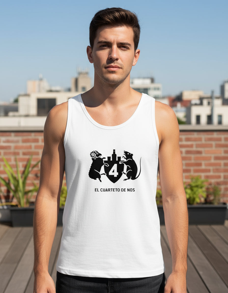 Playera Tirantes El Cuarteto De Nos Camiseta Tank Top Gym
