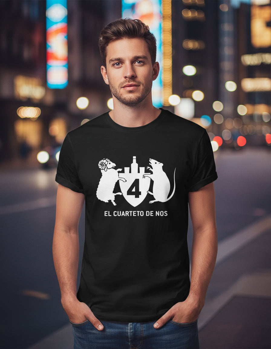 El Cuarteto De Nos Playera Rock