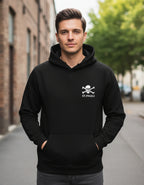Sudadera St Pauli Hoodie Calavera Skull Punk Rock
