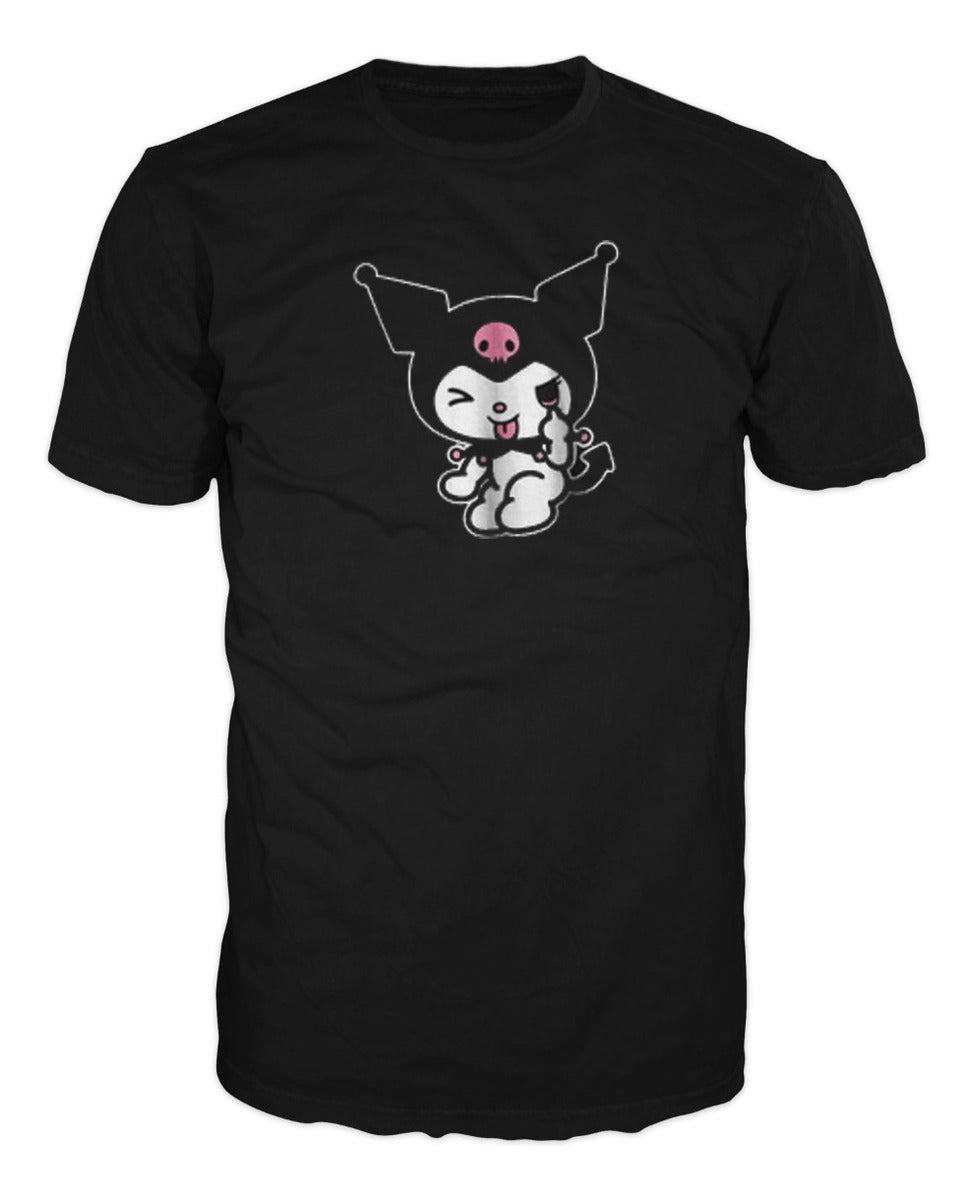 Kuromi Sanrio Playera Niño Dama