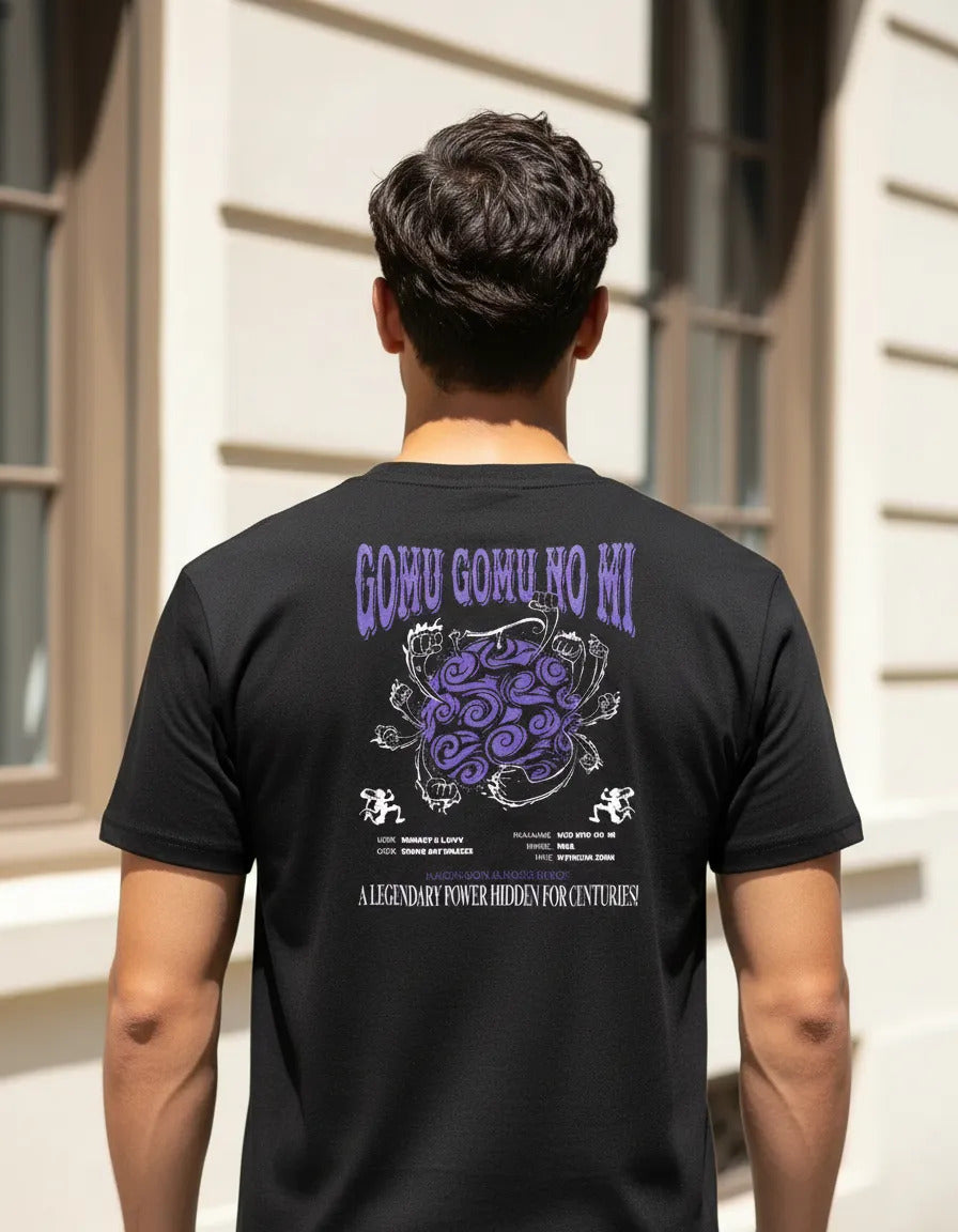 Playera Luffy Anime One Piece Gomu Gomu No Fruta Del Diablo