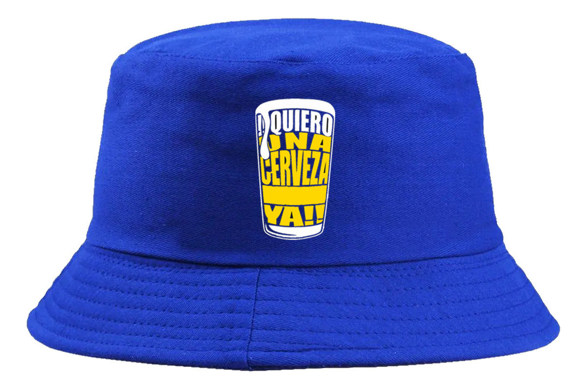Gorro Bucket Pescador Cerveza Taco Divertido Calidad Premium