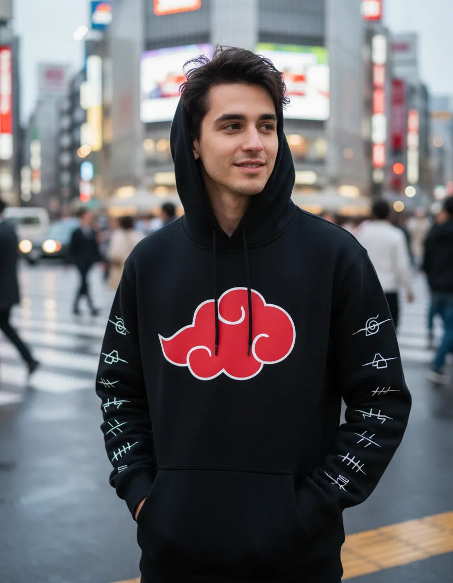 Sudadera Akatsuki Anime Naruto Itachi Uchiha Madara Obito