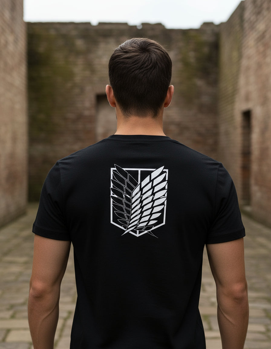 Alas De La Libertad Playera Anime Attack On Titan