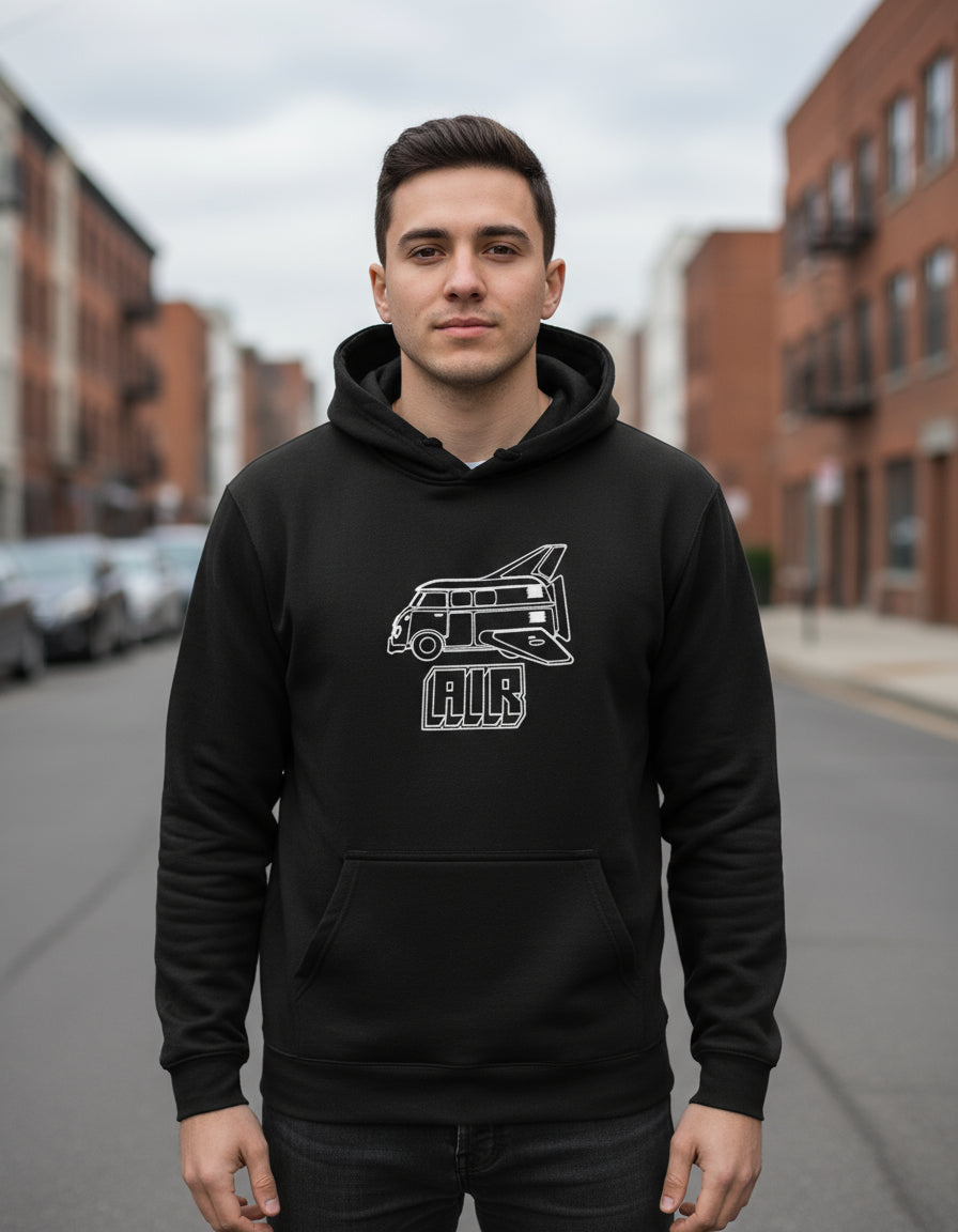 Air Banda Sudadera Hoodie Electronica