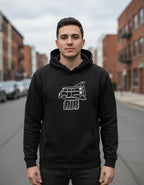 Air Banda Sudadera Hoodie Electronica
