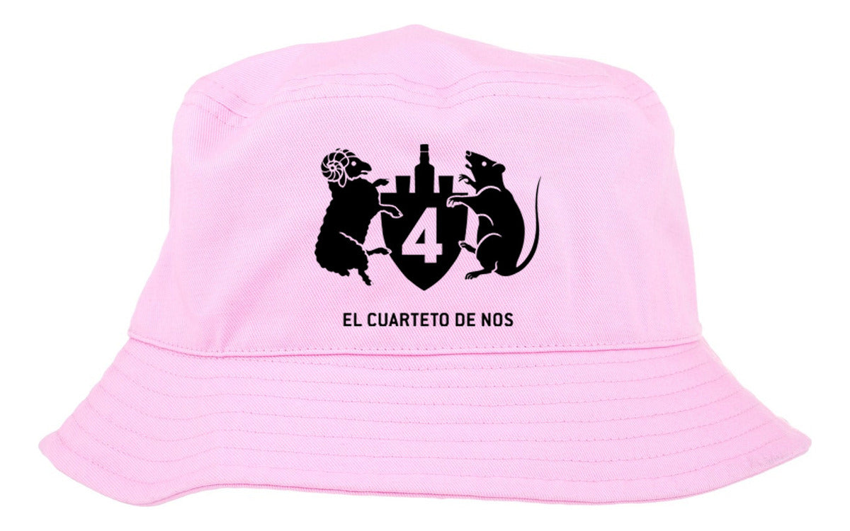 El Cuarteto De Nos Bucket Gorro Pescador Rock