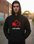 I Love Canada Sudadera Hoodie Hoja De Arce